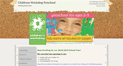 Desktop Screenshot of childrensworkshopgr.org